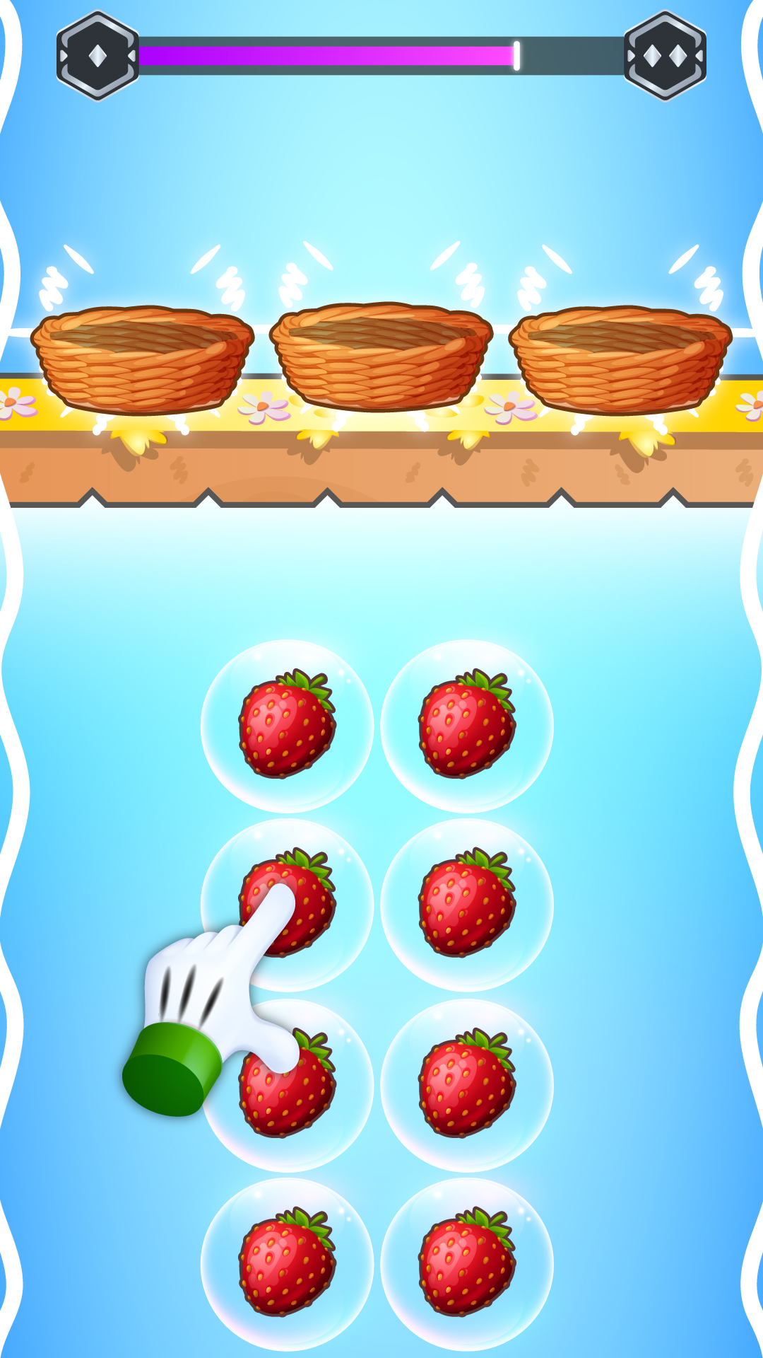 Collect and remove 3 fruits! screenshot 5