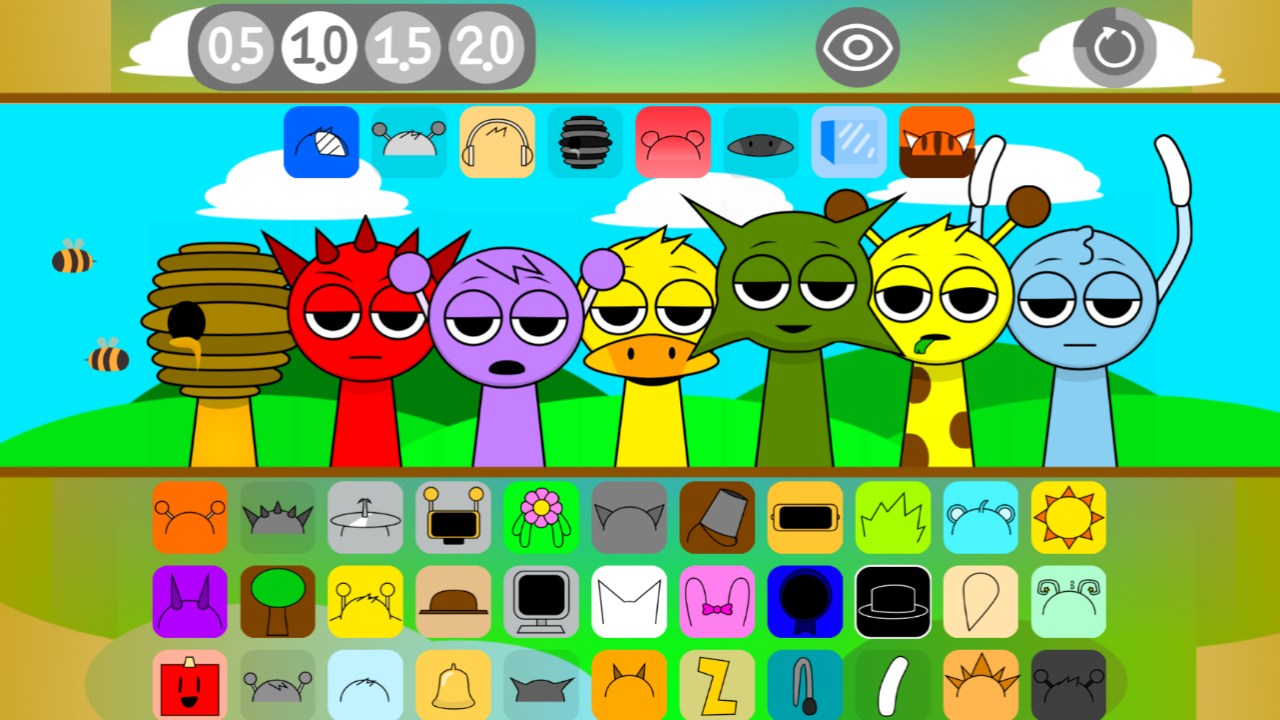 Sprunki Shuvali screenshot