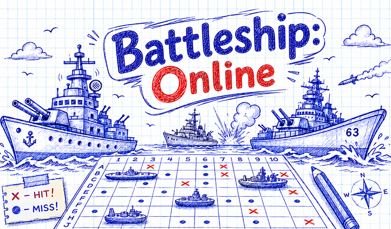 Battleship: Online game cover