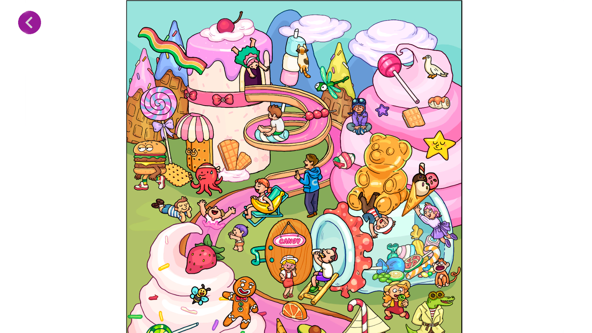 Stickers by numbers screenshot