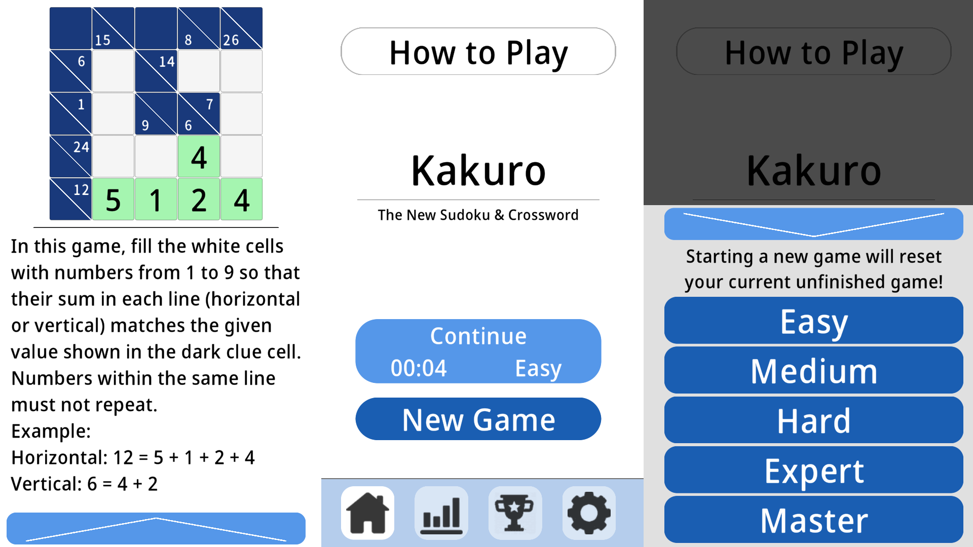 Kakuro - The New Sudoku & Crossword — screenshot 2