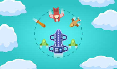 Flight Combat! Merge!