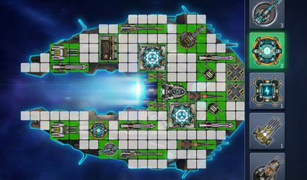 Space Arena－Raumschiffdesign