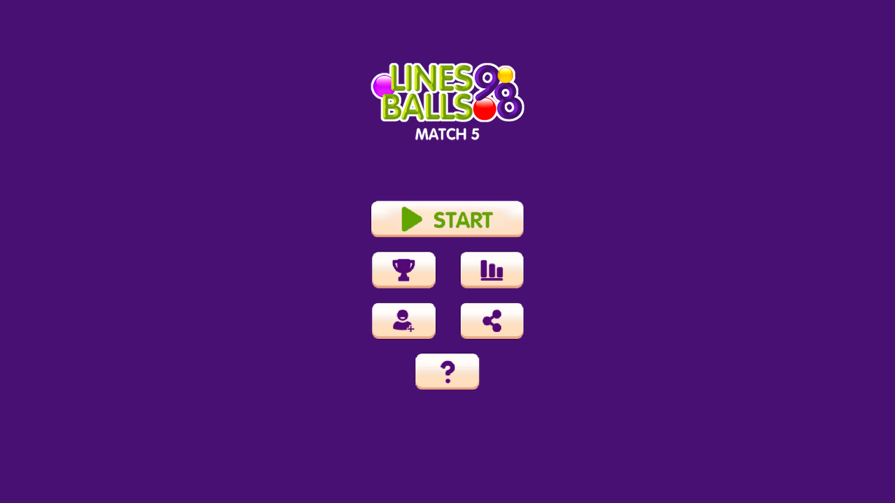 Lines Balls 98 match 5 screenshot
