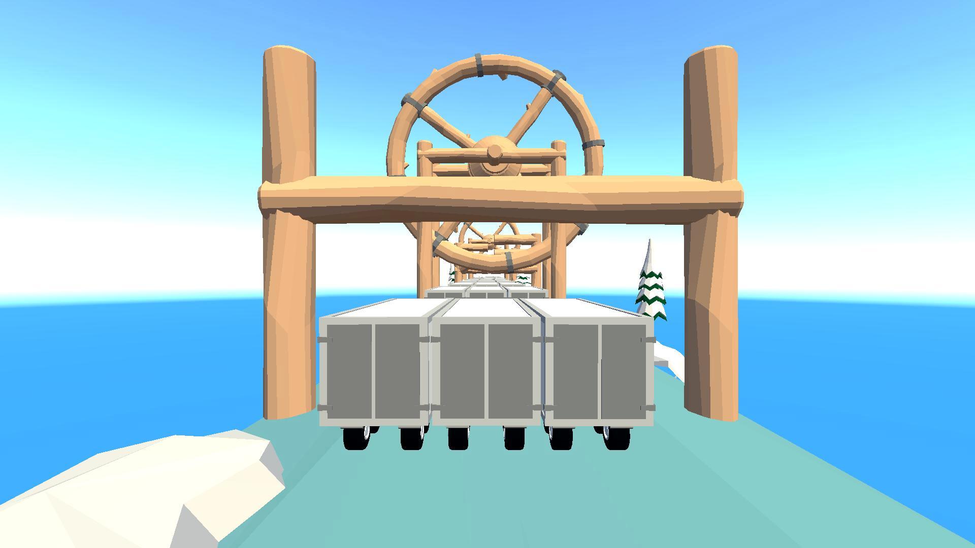 Truck parkour screenshot