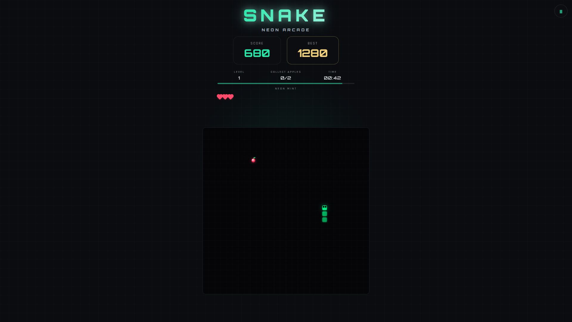 Snake: Neon Arcade — screenshot 2