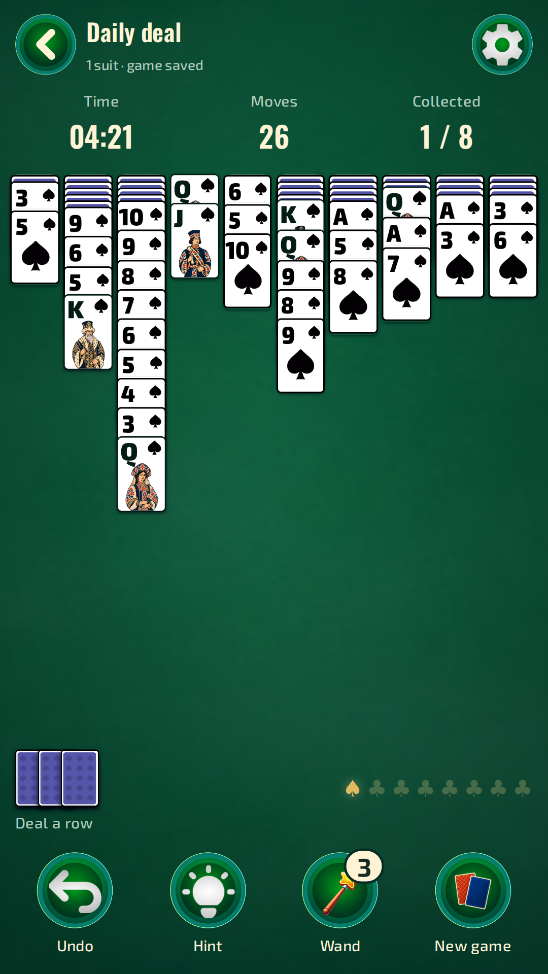 Spider Solitaire: The Eternal Russian Classic screenshot 10