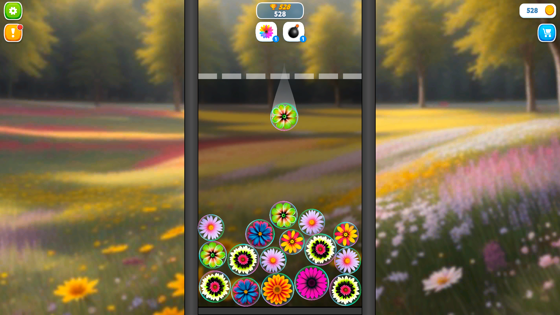 Merge the flowers: Guess the summer flower! screenshot
