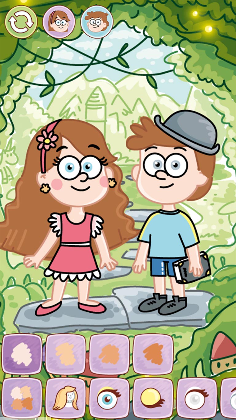 Gravity Falls Dress Up screenshot 6