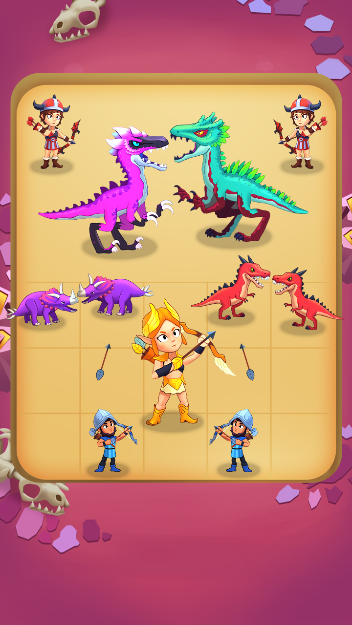 Merge Master: Dinosaurs War screenshot 5