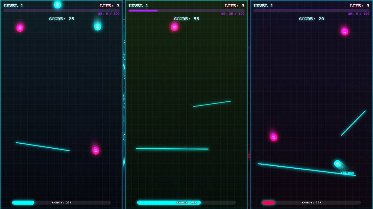 Ricochet draw and reflect — screenshot 1
