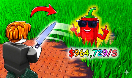 Cut Grass & Collect Brainrots