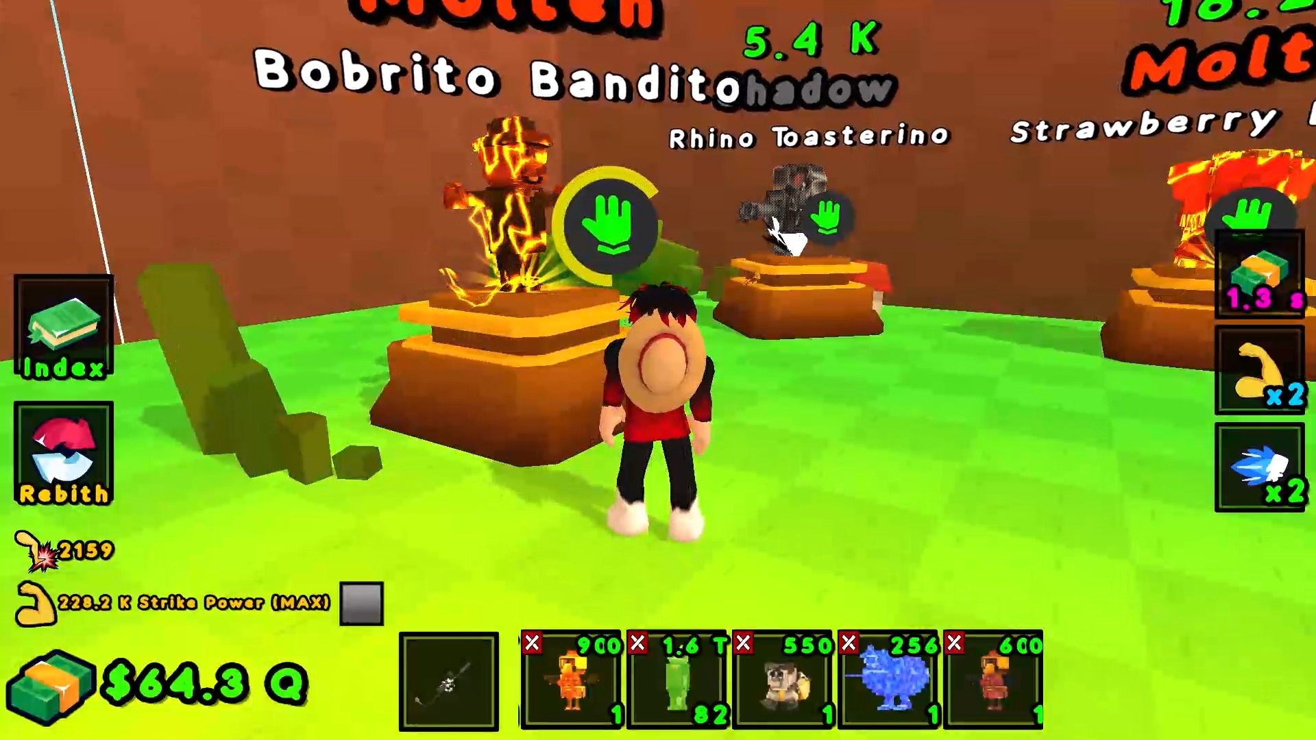 Kick the lucky block! +1 Brainrot! — screenshot 9