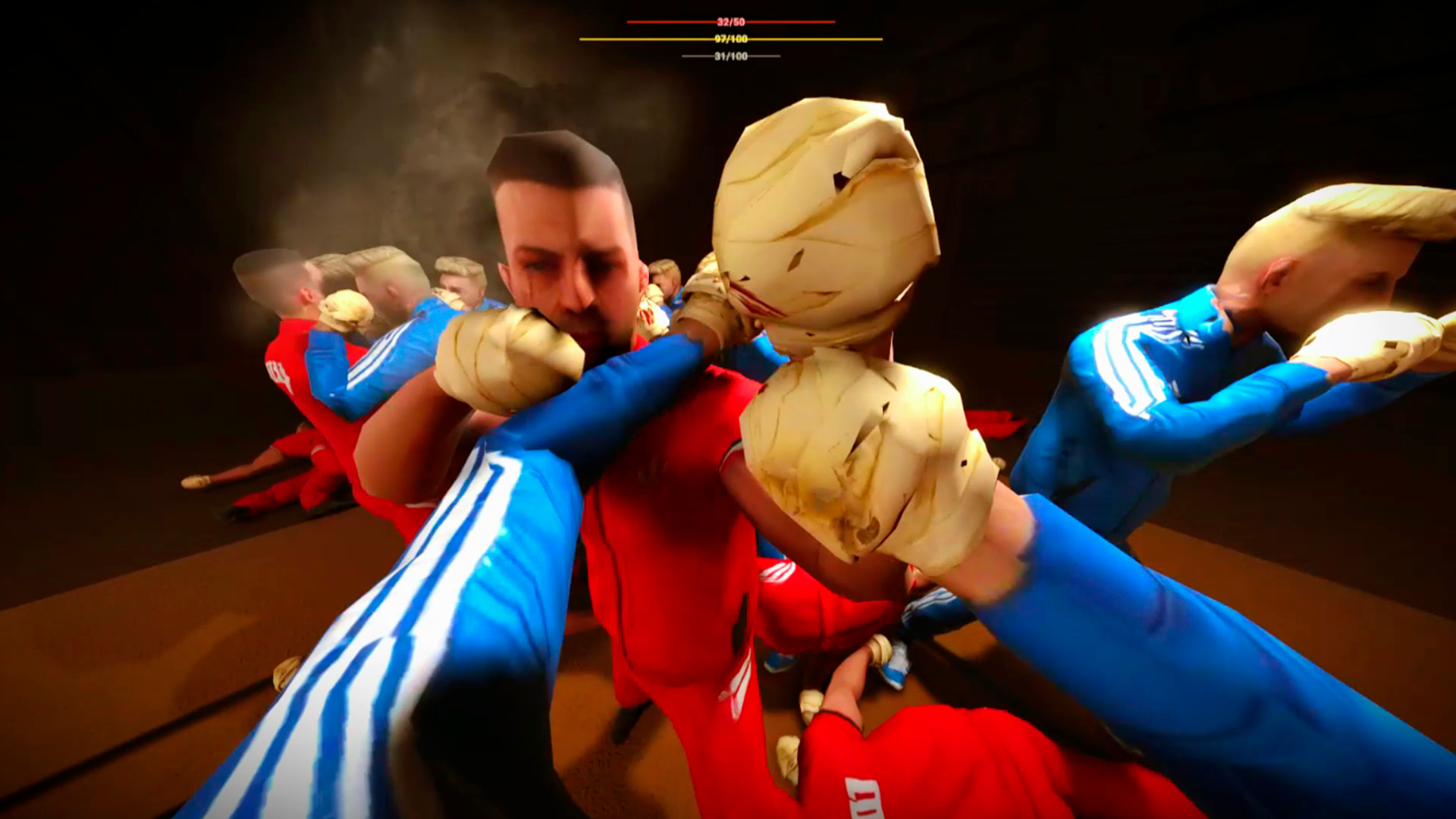Красно-синий файтинг 3 — screenshot 4