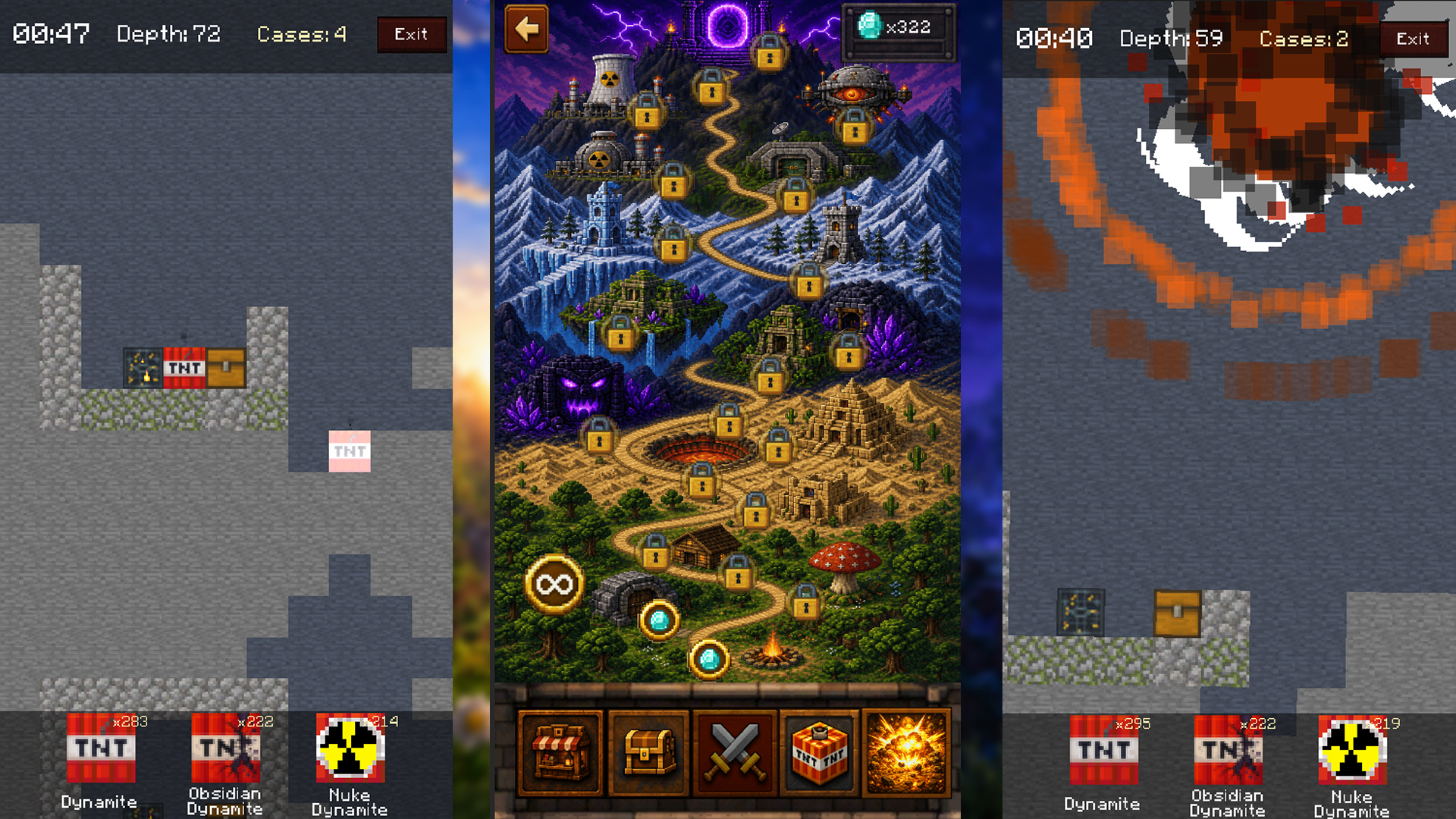 Blast mutants: Cases, Factory & Dynamite! — screenshot 4