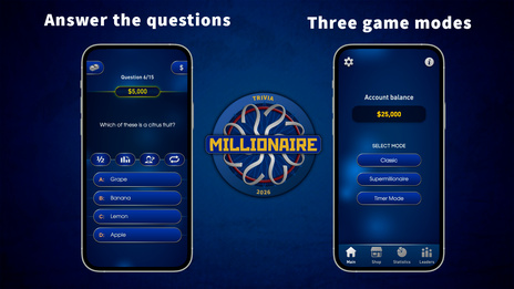 Millionaire Trivia 2026 - Free Online Game | Nub Games