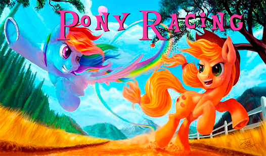 Pony Racing game