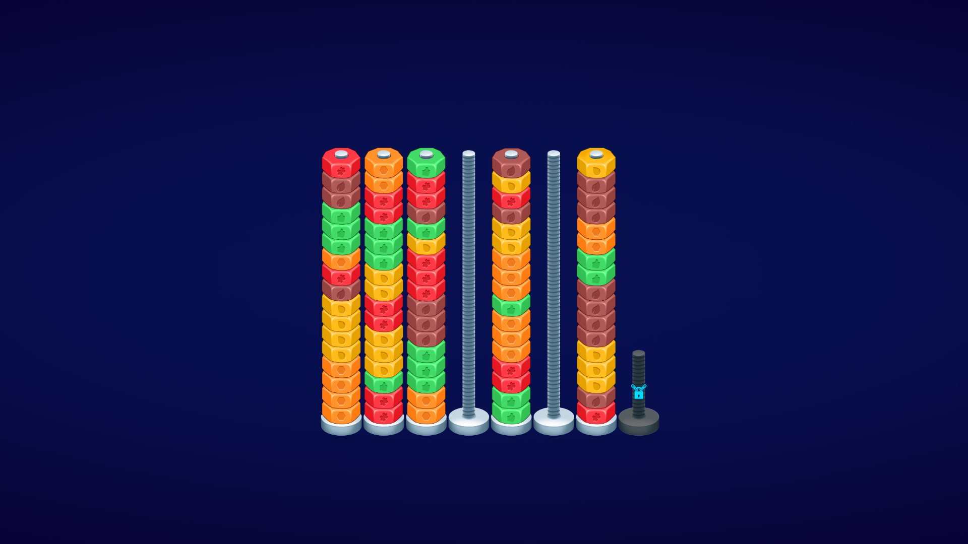 Nuts Color Sort Puzzle screenshot