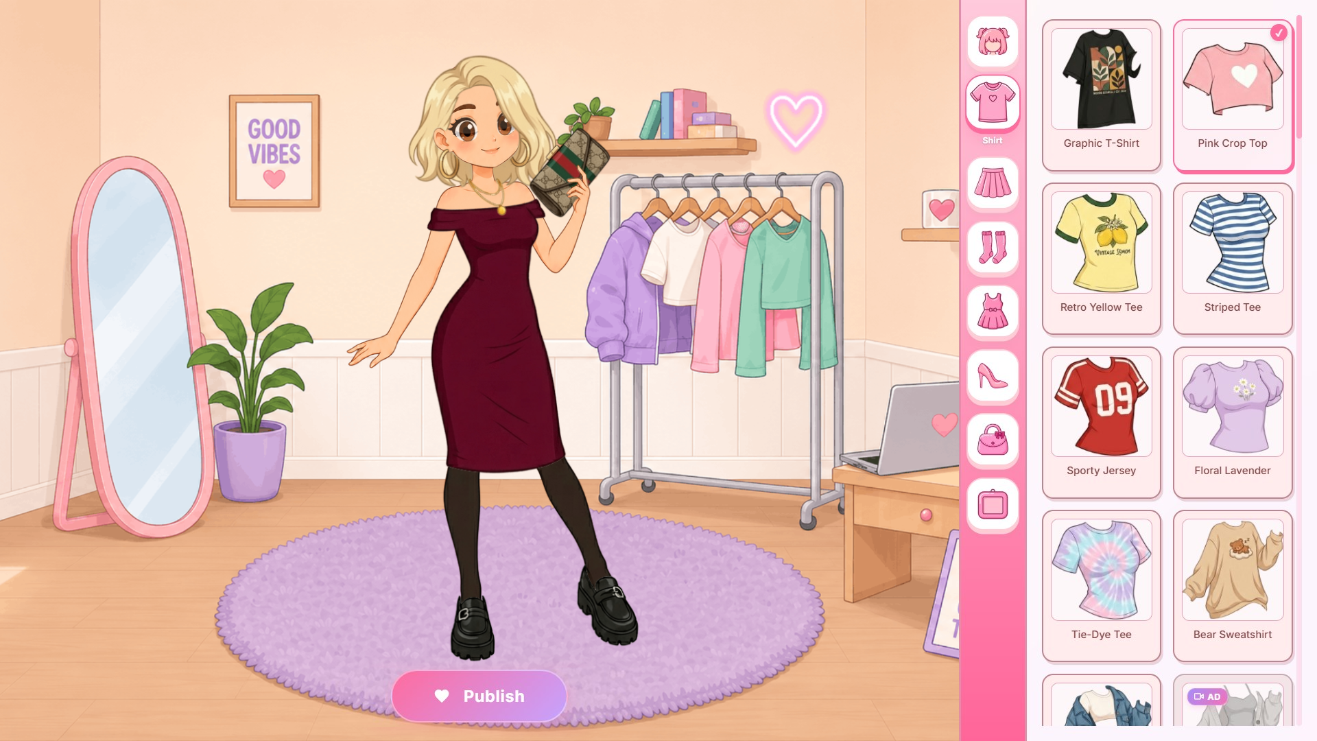 Blogger Dress Up — screenshot 2
