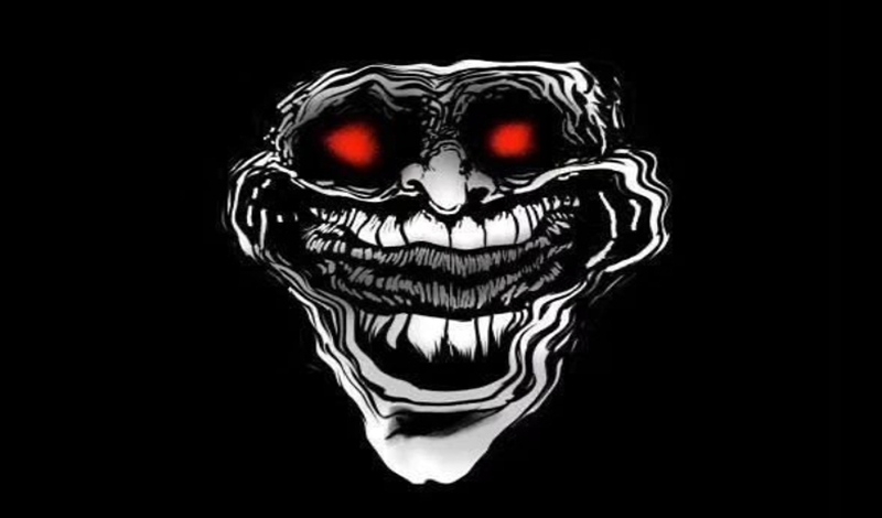 Trollface Horror game cover