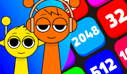 Merge Sprunki: 2048 Classic