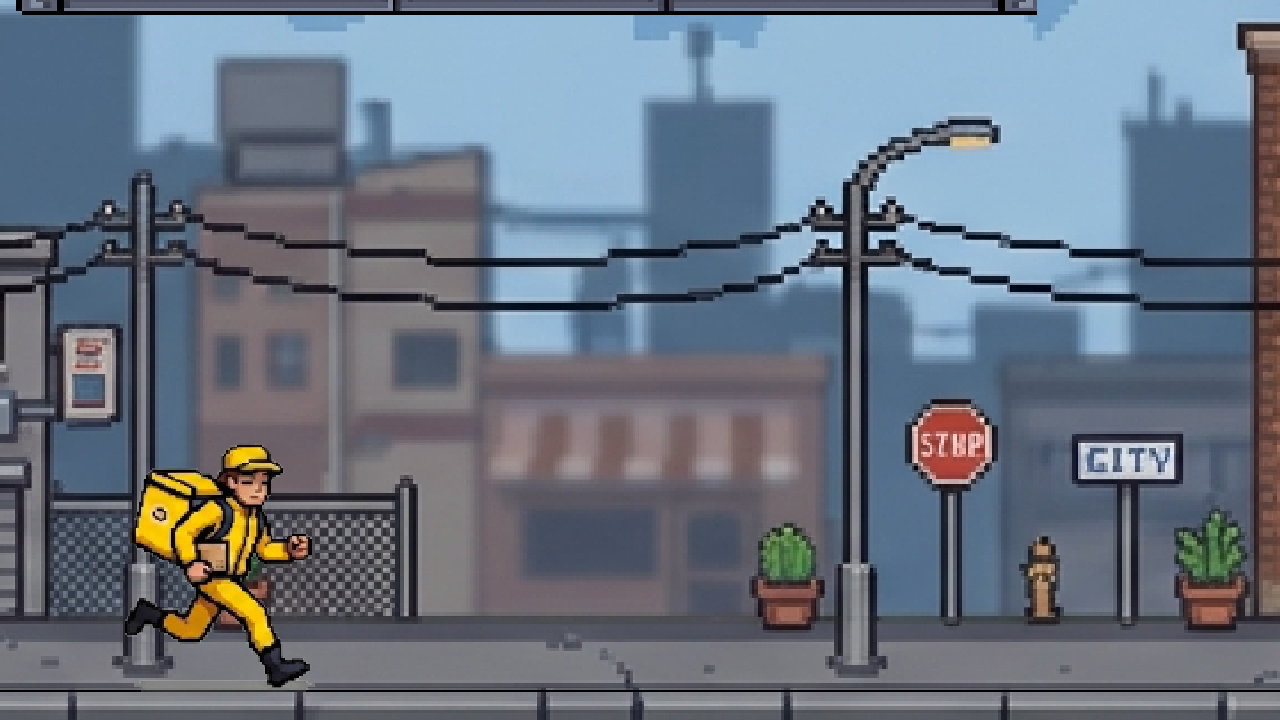 Курьерский паркур — screenshot 2