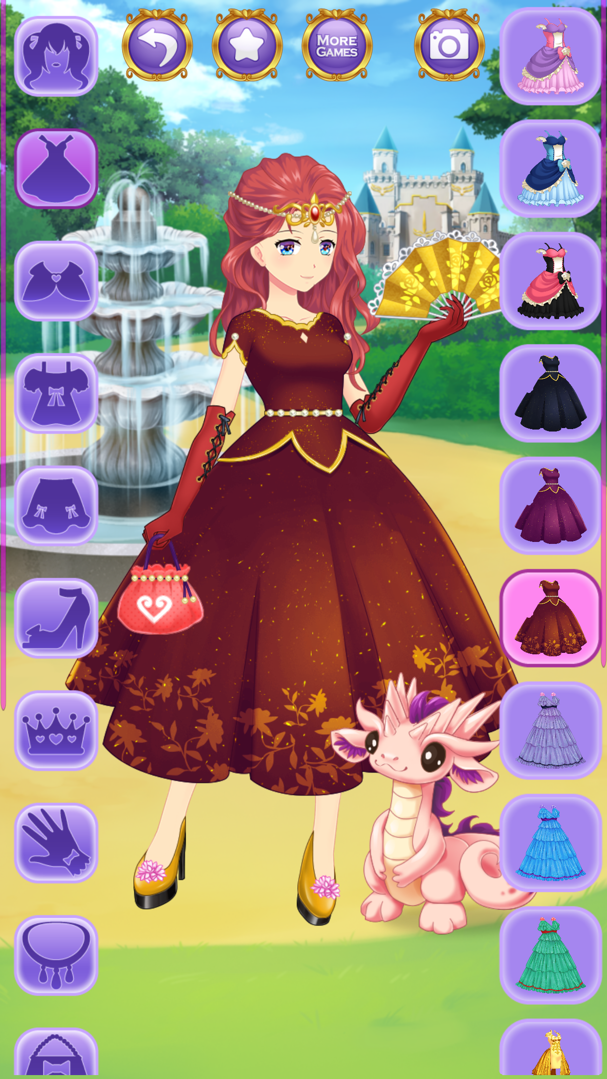 Anime Princess Dress Up screenshot 7