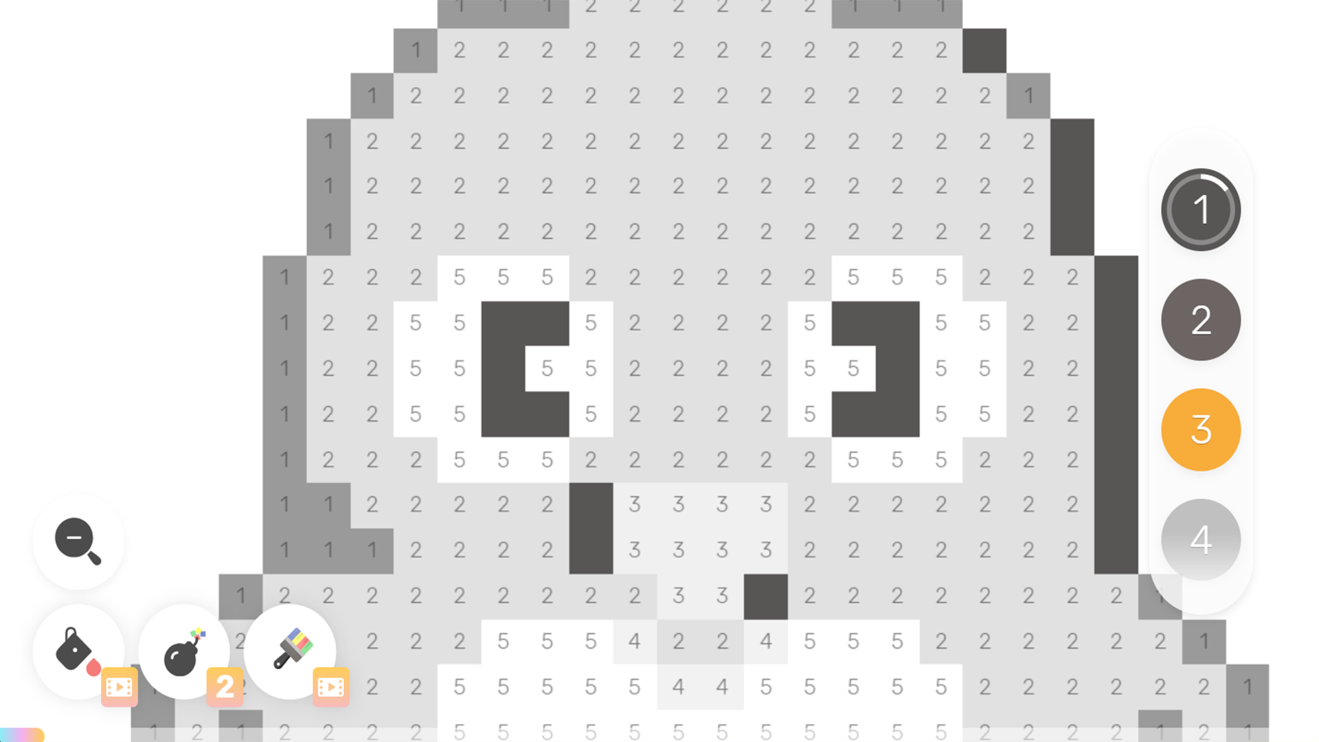 Пиксельная Раскраска по Номерам — screenshot 8