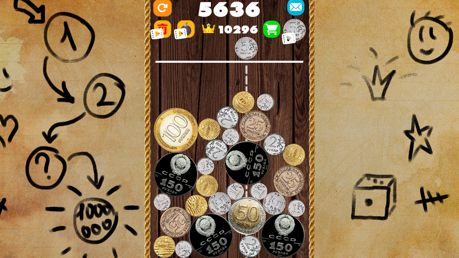 Merge Coins: Earn a million! screenshot