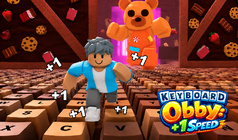 Keyboard Obby: +1 Speed