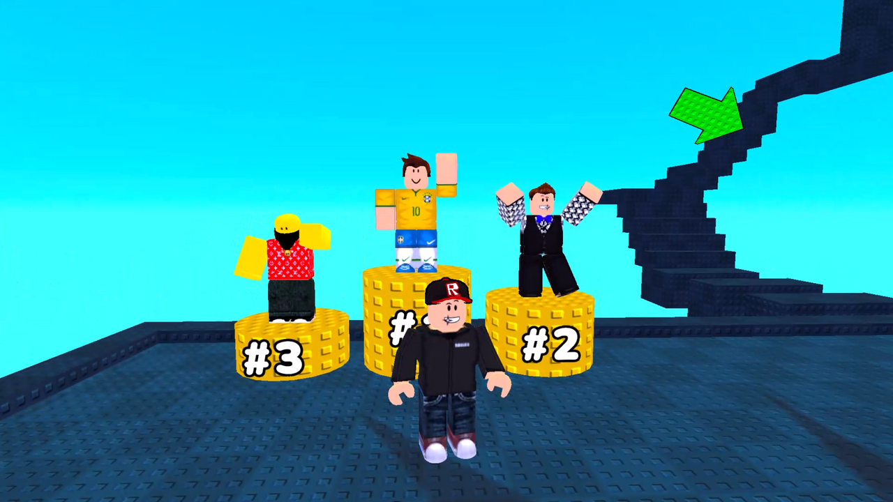 Obby: Blind Shot with Modes screenshot
