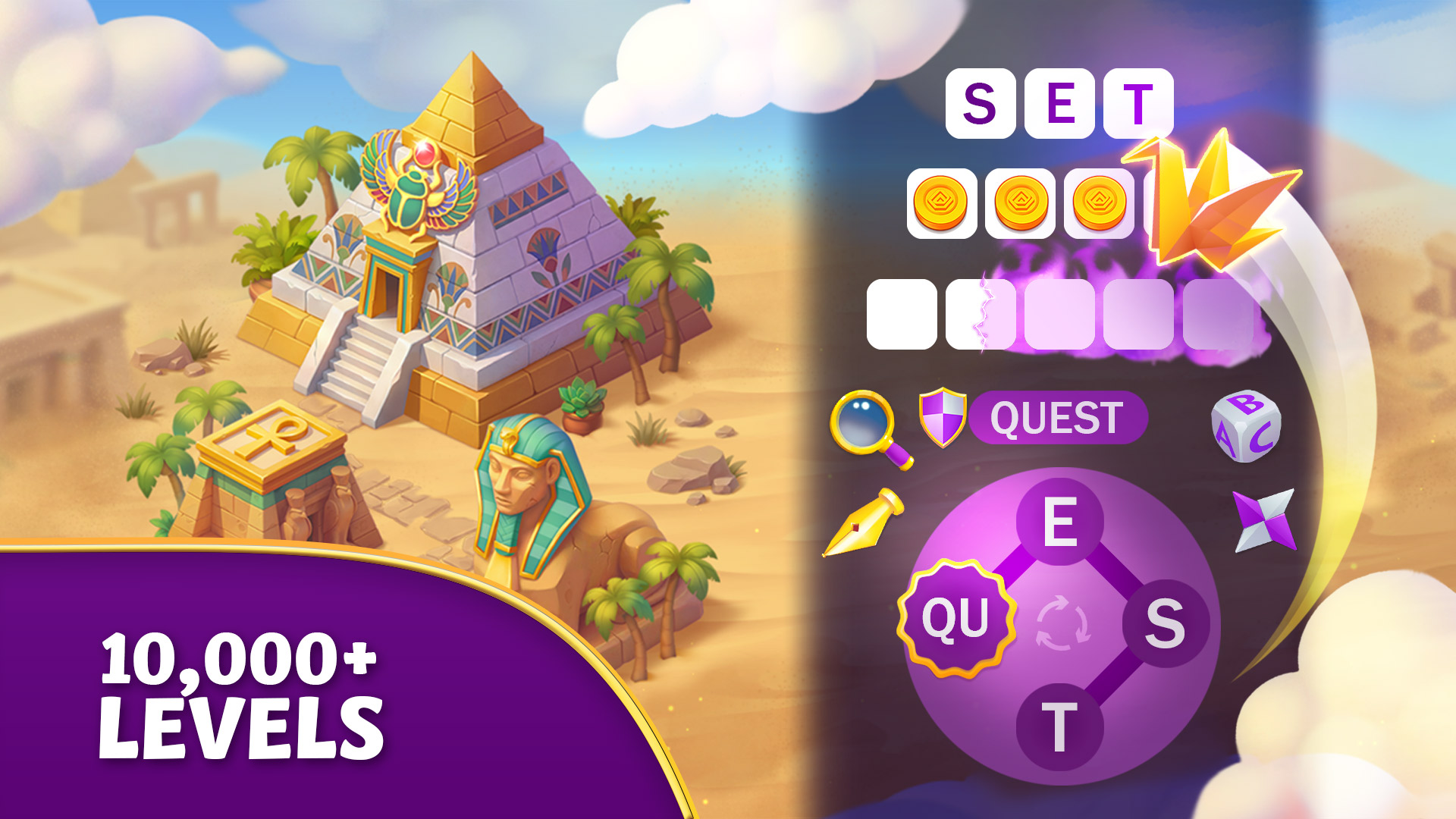 7 Wonders of Words: Word Games — screenshot 4