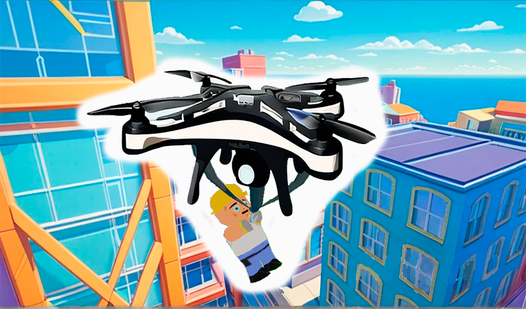 Delivery Drone: Mission "Faster than the Wind!"