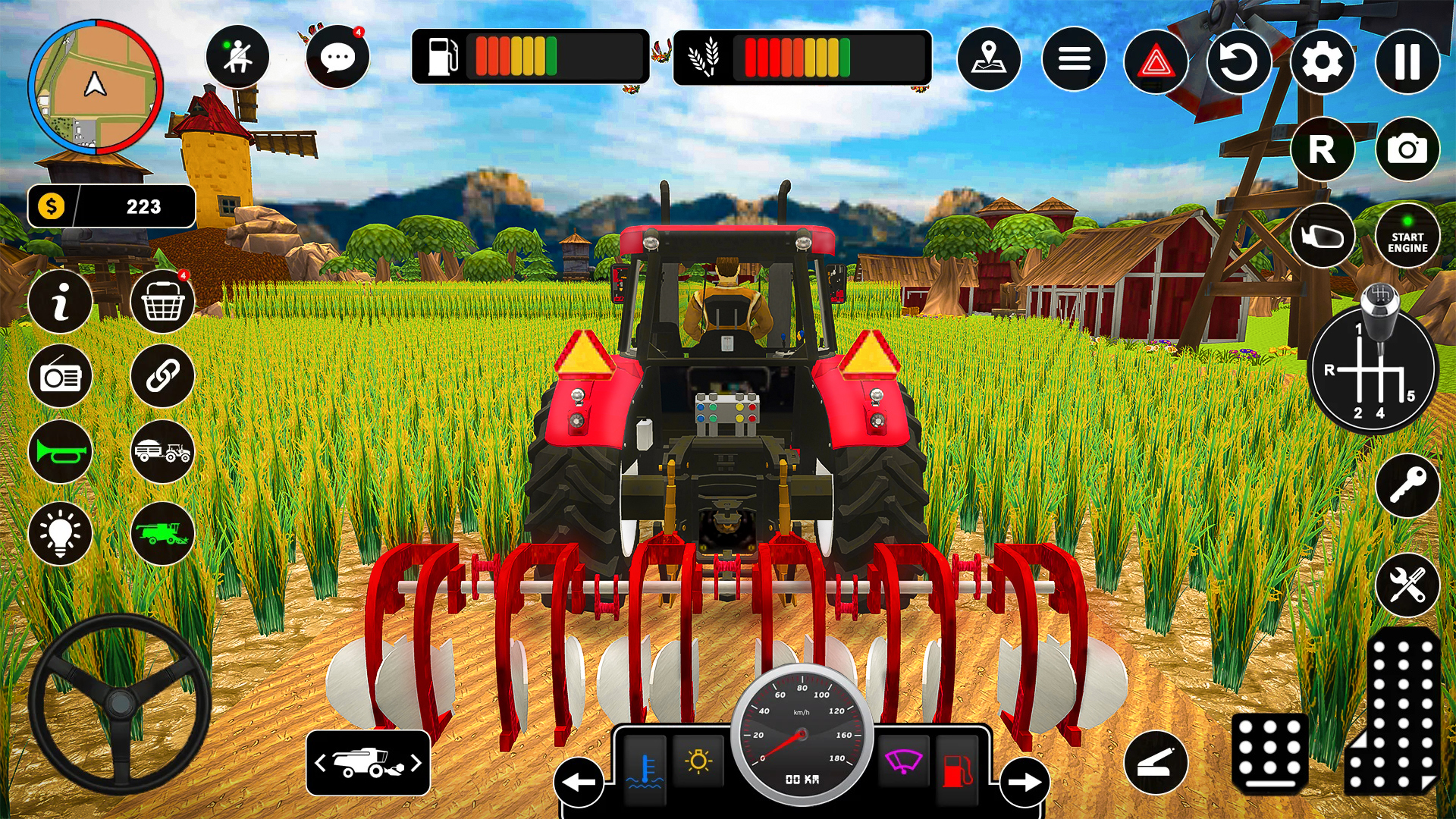 Real Tractor Farming Simulator: Village Harvest 3D — screenshot 1