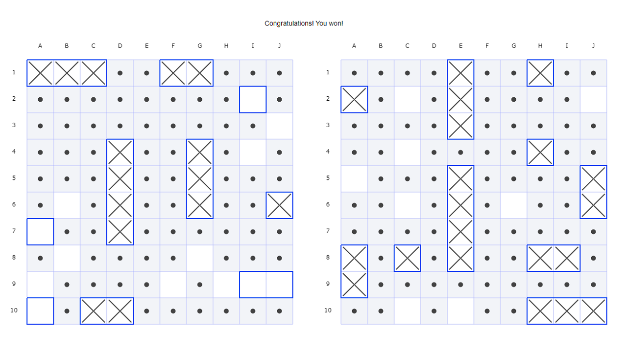 «Battleship Game on Paper» — screenshot 2
