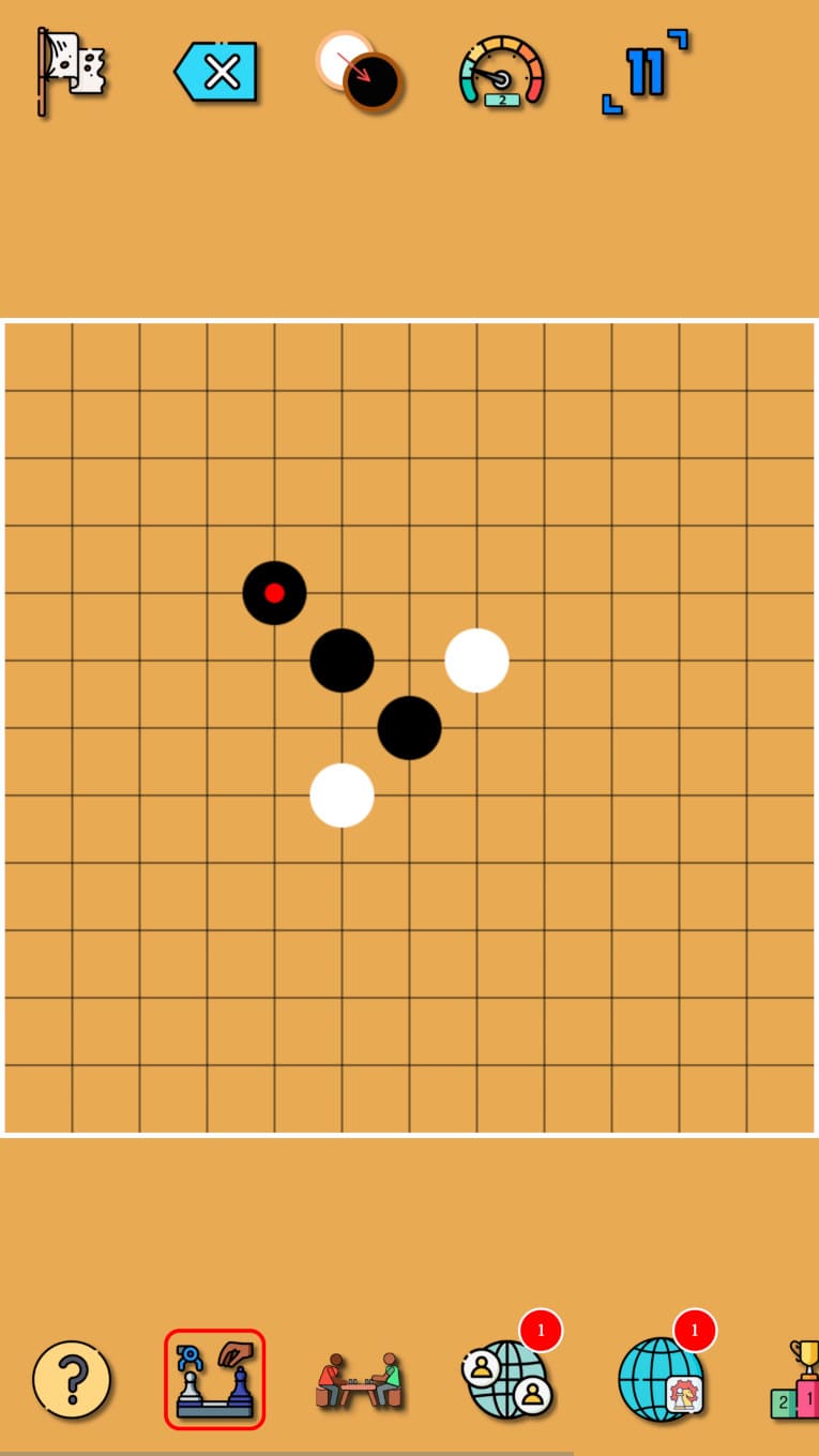 Gomoku: five stones in a row screenshot 15