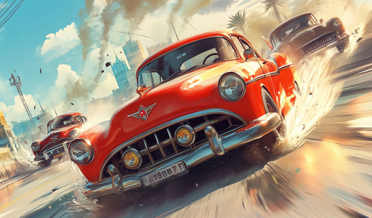 Retro Drive 3D