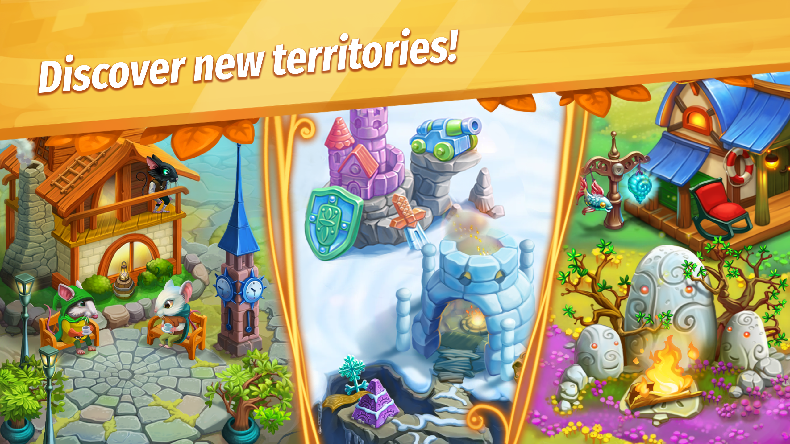 Strongblade Match 3 Adventure! screenshot
