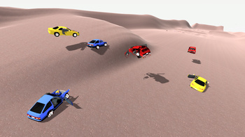 Cliff Jump - Car Crash 3D