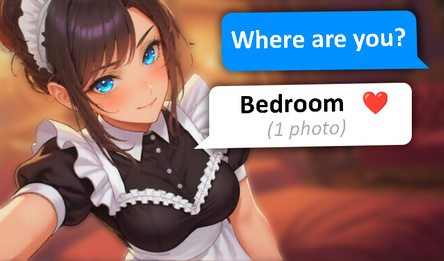 Chatting with the Maid