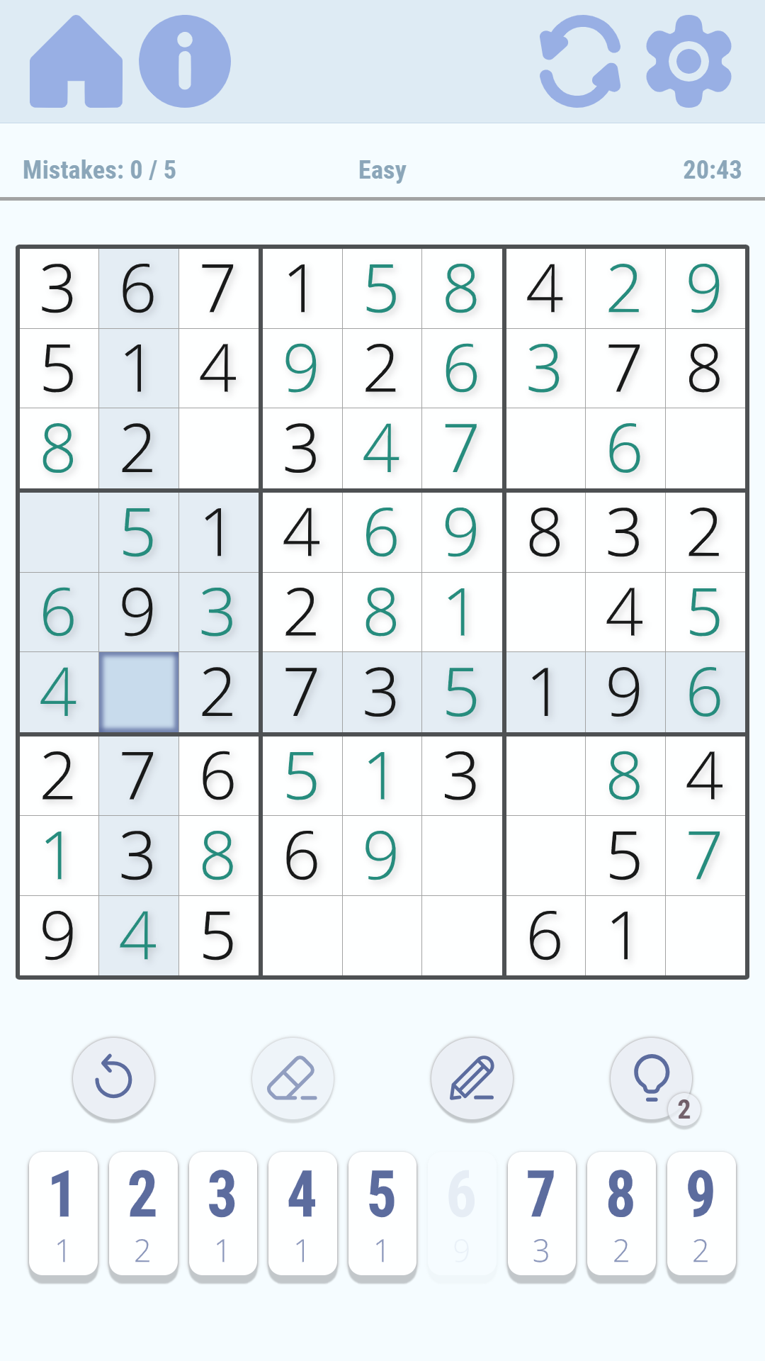 Sudoku - logic game screenshot 5