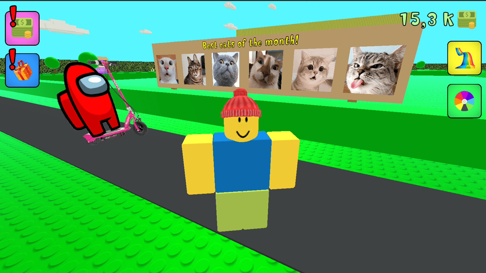 Meme City Obby screenshot