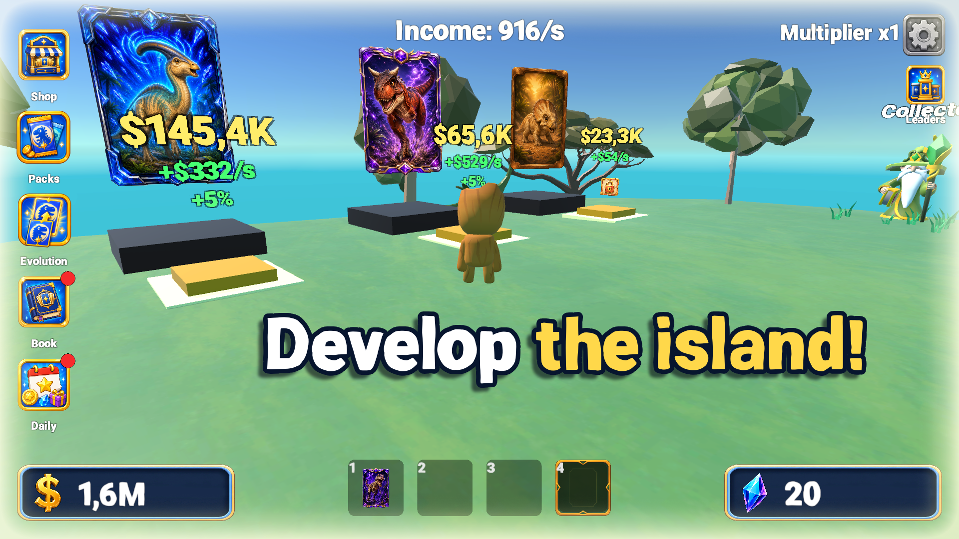 Dino Collection: Tycoon — screenshot 1