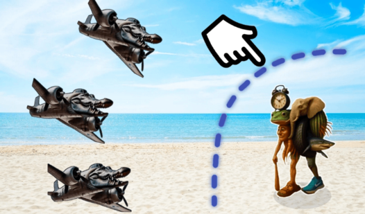 Save Italian mutant from the bombardino crocodillo