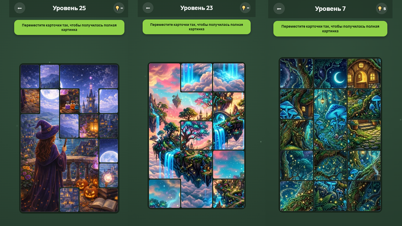 Солитер Пазлы Бесплатно — screenshot 6