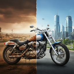 Почини мотоцикл!