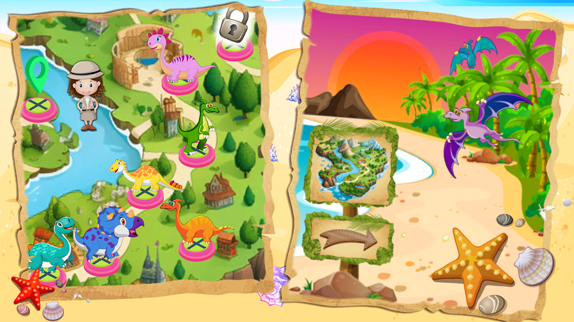 Little Archaeologists: Search for Dinosaurs screenshot