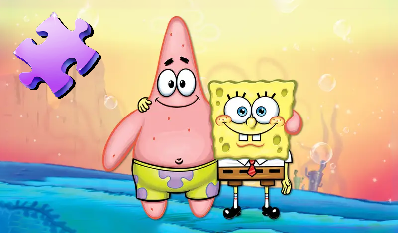 Spongebob - Underwater Puzzle game cover