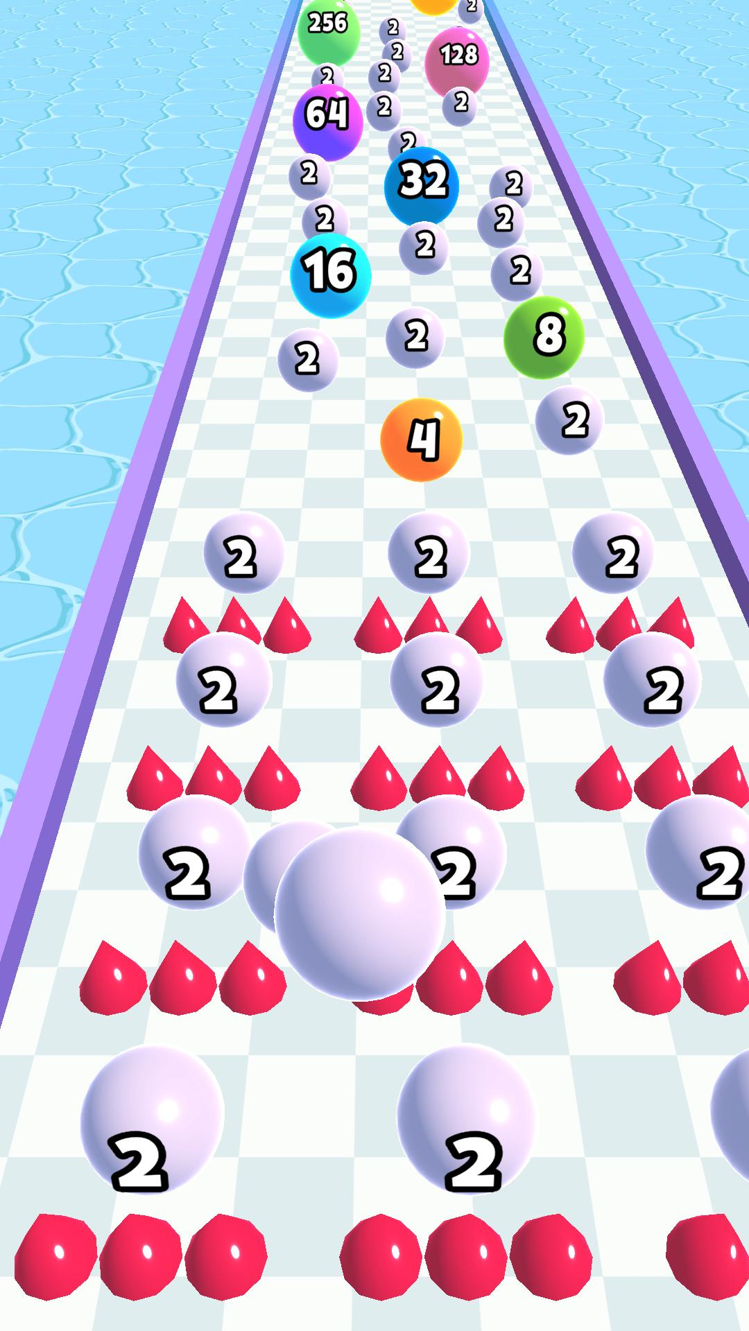 Ball Run 2048: merge number screenshot 7