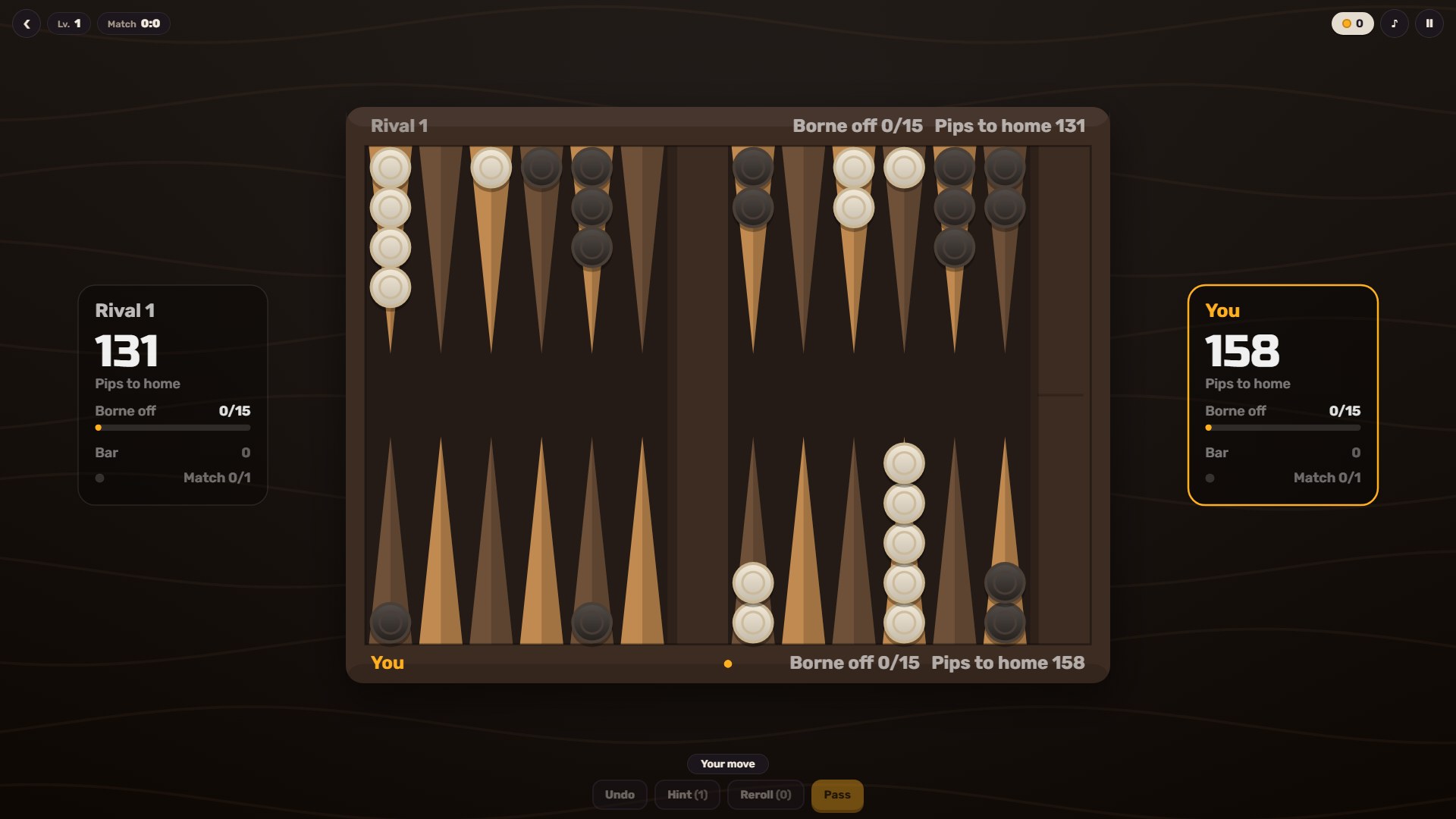 Master Backgammon screenshot